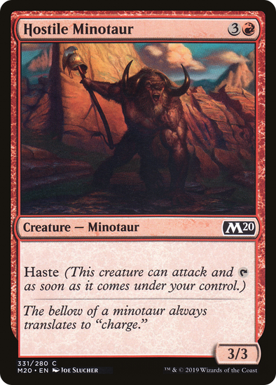 Hostile Minotaur (M20)