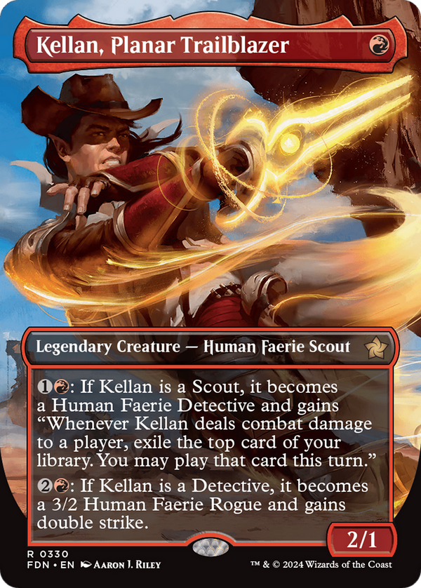 Kellan, Planar Trailblazer - Borderless (FDN)