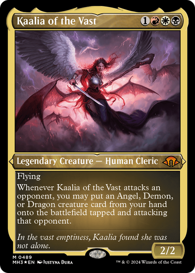 Kaalia of the Vast (Etched) (MH3)