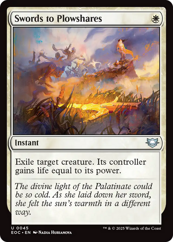 Swords to Plowshares (EOC)