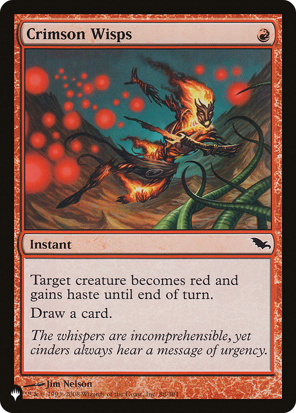 Crimson Wisps - SHM Reprint (PLST)