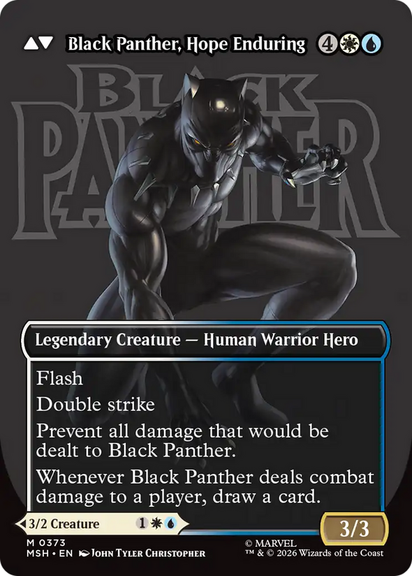 King T'Challa // Black Panther, Hope Enduring - Logo Showcase (MSH) (Pre-Order)