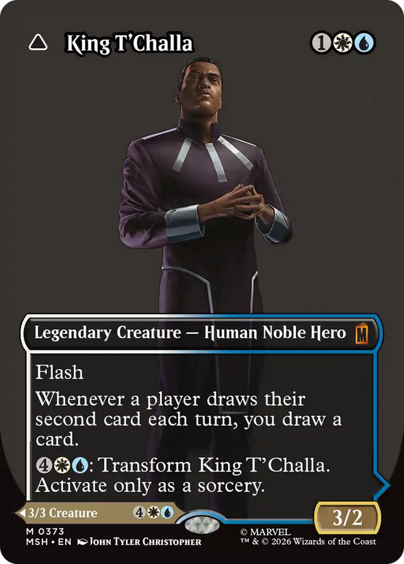 King T'Challa // Black Panther, Hope Enduring - Logo Showcase (MSH) (Pre-Order)
