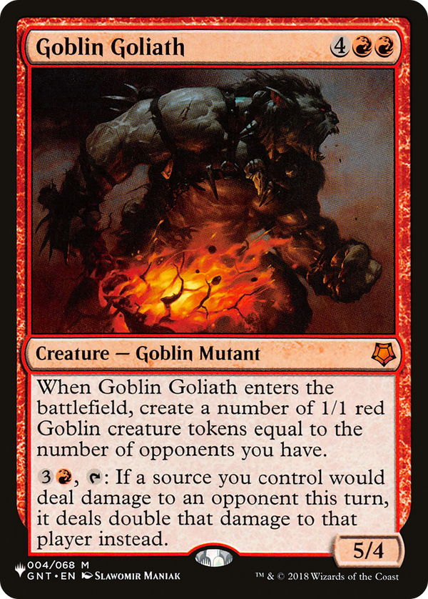 Goblin Goliath - GNT Reprint (PLST)