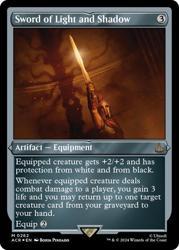 Sword of Light and Shadow (Etched) (ACR)