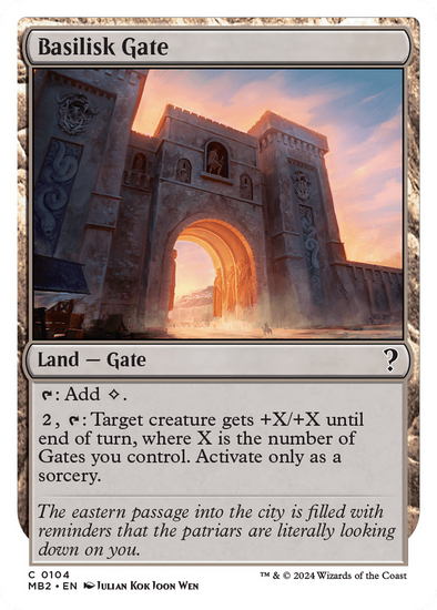 Basilisk Gate (MB2)