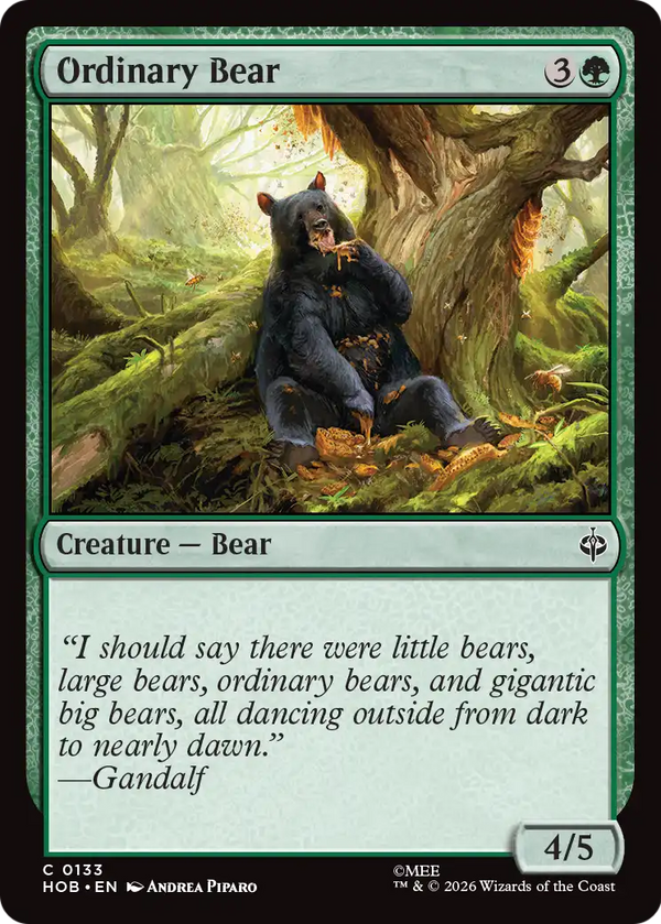 Ordinary Bear (HOB) (Pre-Order)