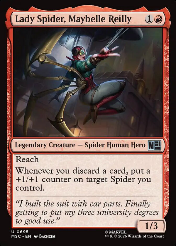 Lady Spider, Maybelle Reilly (MSC)