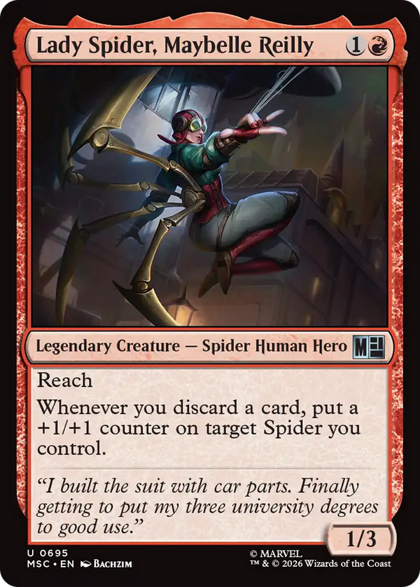 Lady Spider, Maybelle Reilly (MSC)