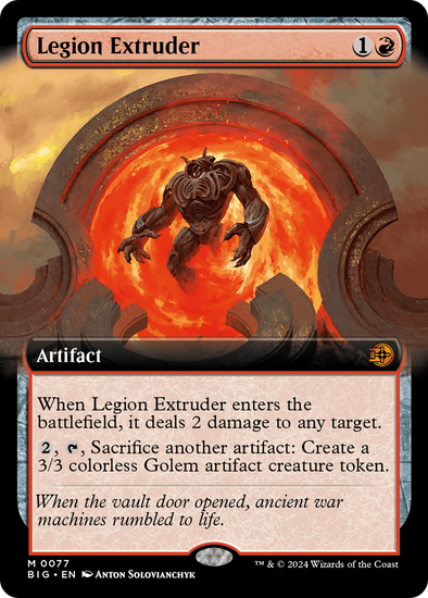 Legion Extruder - Extended Art (BIG)