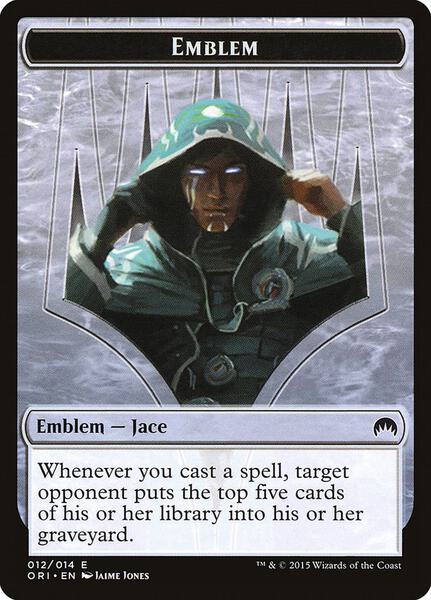 Emblem - Jace, Telepath Unbound Token (TORI)