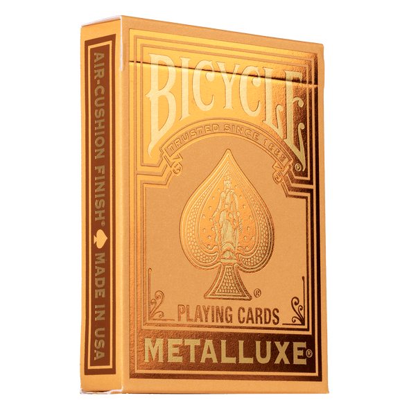 Bicycle Playing Cards - Metalluxe Orange