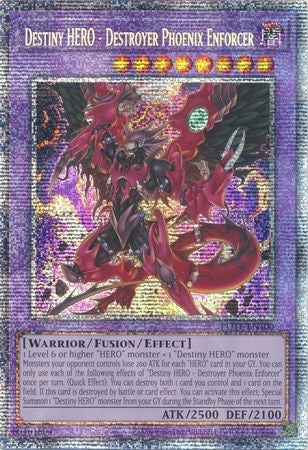 Destiny HERO - Destroyer Phoenix Enforcer - POTE-EN100 - Starlight Rare - Unlimited