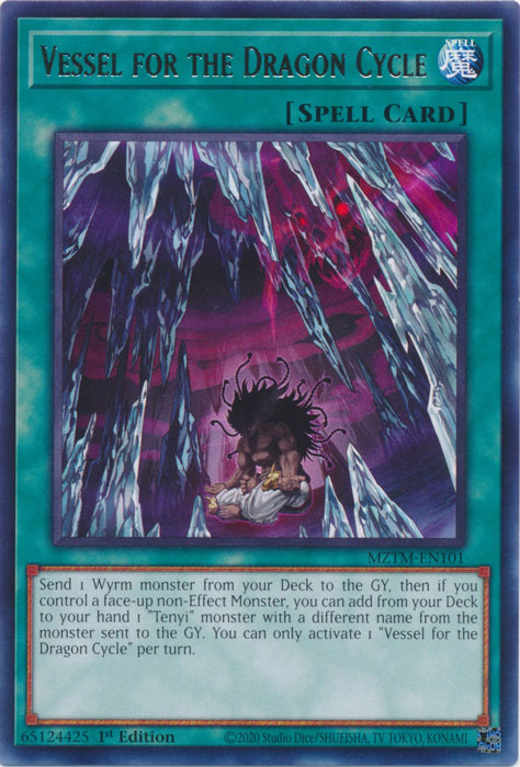 Vessel for the Dragon Cycle - MZTM-EN101 - Rare - 1st Edition