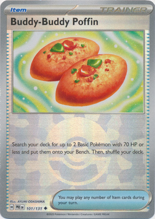 Buddy-Buddy Poffin (Poke Ball Pattern) - 101/131 - Uncommon