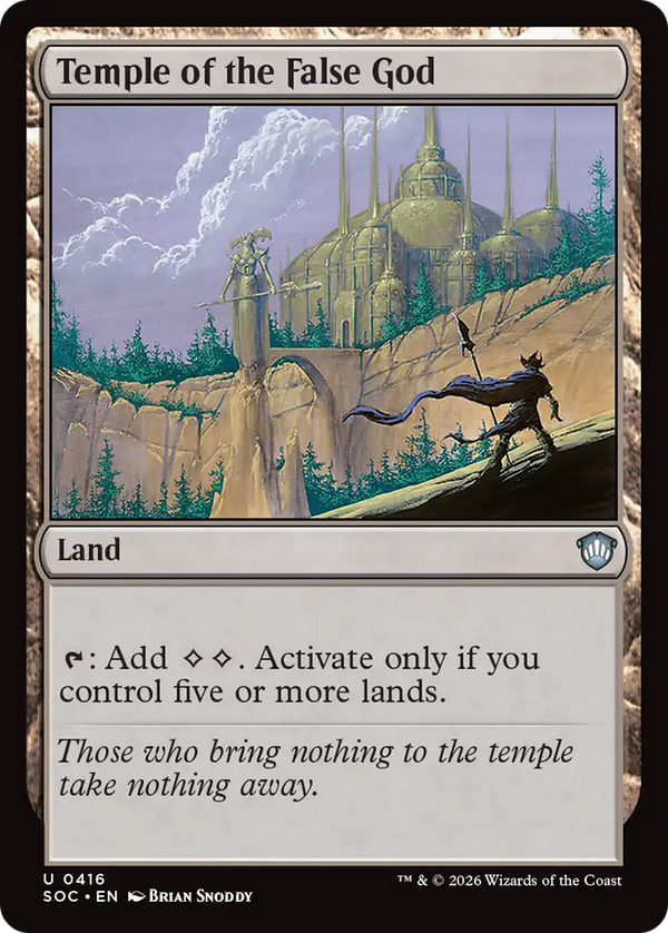Temple of the False God (SOC)