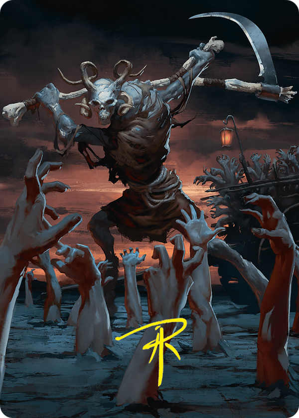 Abyssal Harvester - Art Series (Gold-Stamped Signature) (AFDN)