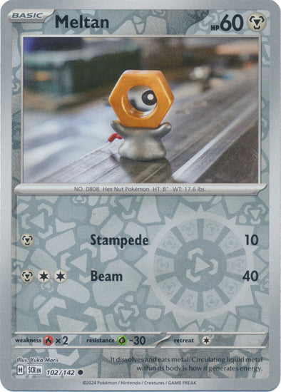 Meltan - 102/142 - Common - Reverse Holo