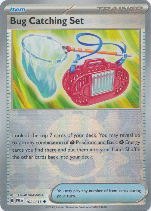 Bug Catching Set (Poke Ball Pattern) - 102/131 - Uncommon