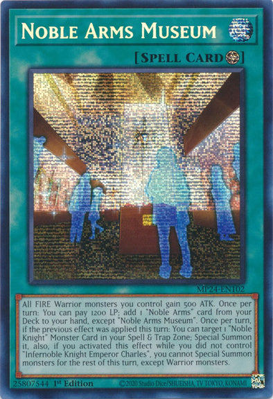 Noble Arms Museum - MP24-EN102 - Prismatic Secret Rare - 1st Edition