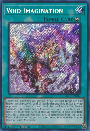 Void Imagination (Alternate Art) - BLTR-EN102 - Secret Rare - 1st Edition