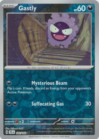 Gastly - 102/162 - Common - Reverse Holo