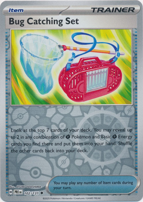 Bug Catching Set - 102/131 - Uncommon - Reverse Holo