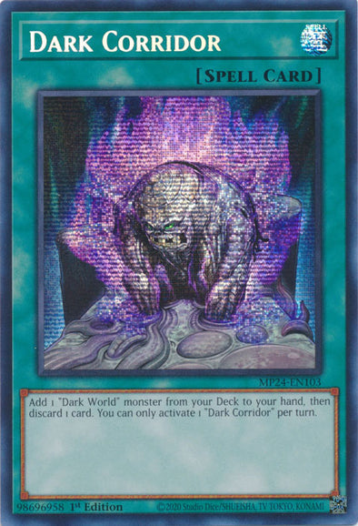 Dark Corridor - MP24-EN103 - Prismatic Secret Rare - 1st Edition