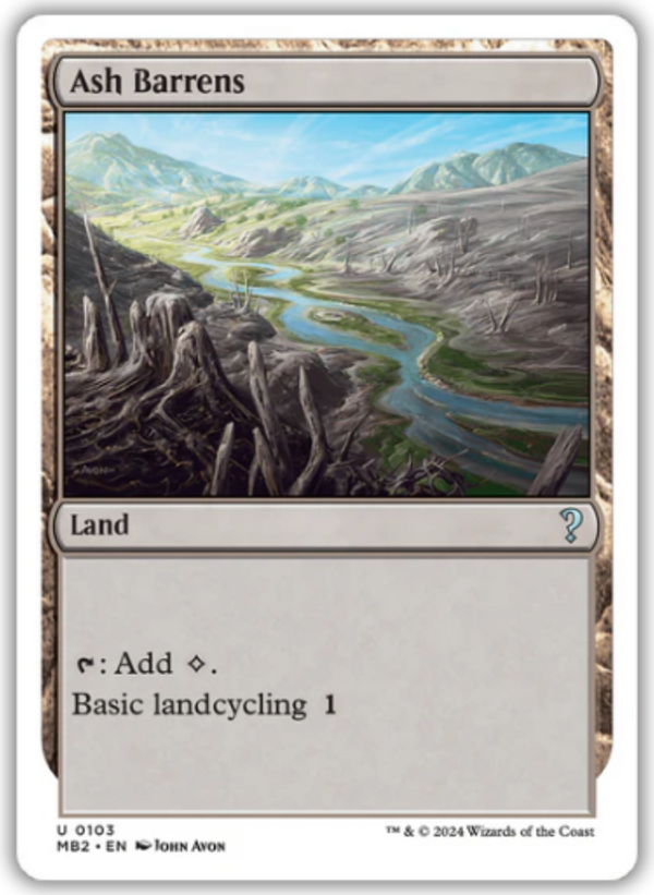 Ash Barrens (MB2)