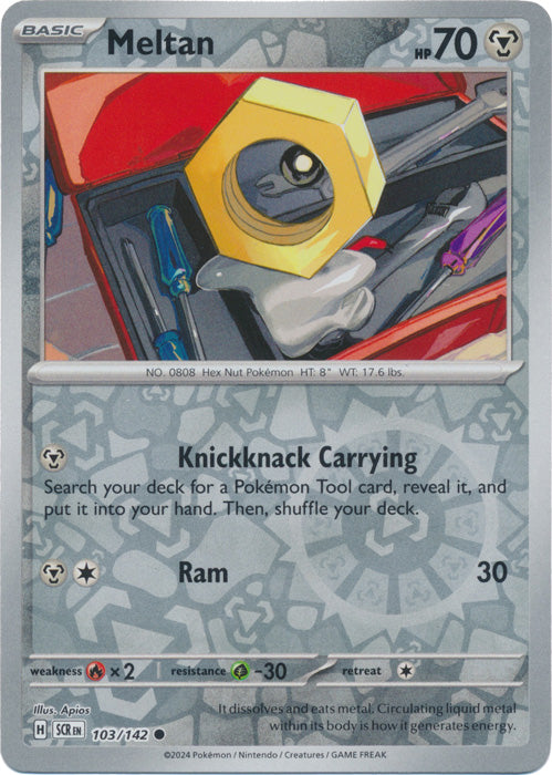 Meltan - 103/142 - Common - Reverse Holo