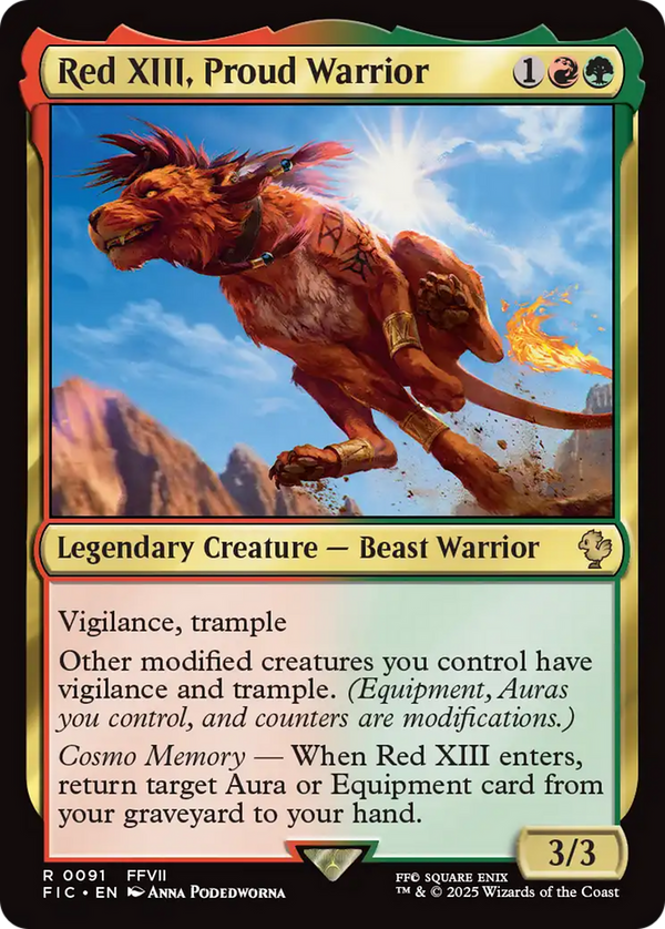 Red XIII, Proud Warrior (FIC)