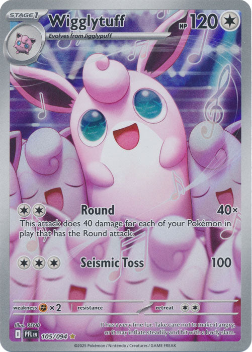 Wigglytuff - 105/094 - Illustration Rare