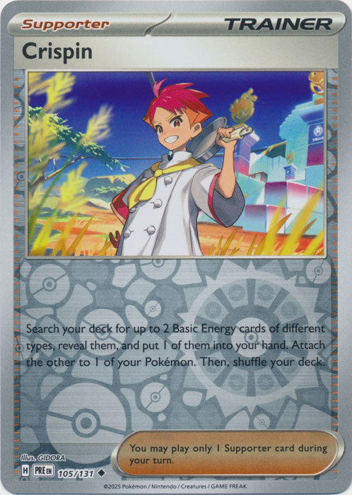 Crispin - 105/131 - Uncommon - Reverse Holo