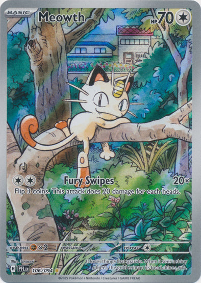 401 Games Canada - Meowth - 106/094 - Illustration Rare 401 Games Canada - Meowth - 106/094 - Illustration Rare