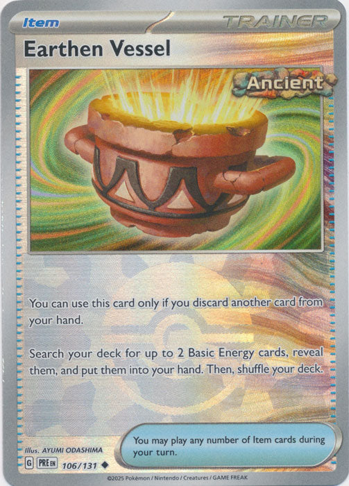 Earthen Vessel (Poke Ball Pattern) - 106/131 - Uncommon