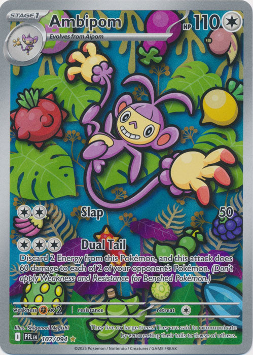 Ambipom - 107/094 - Illustration Rare