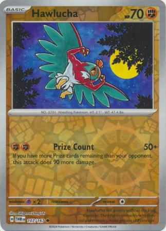 Hawlucha - 107/167 - Common - Reverse Holo