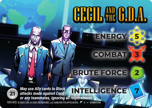Cecil And The G.D.A. - SKY-107 - Common