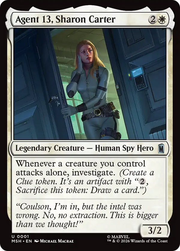 Agent 13, Sharon Carter (MSH)