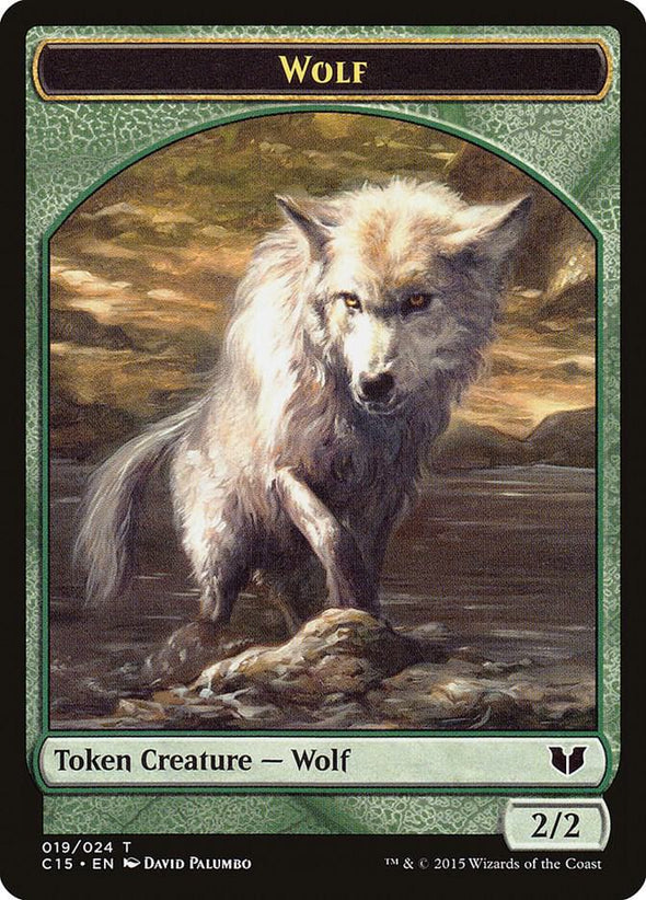 Spider Token // Wolf Token (TC15)