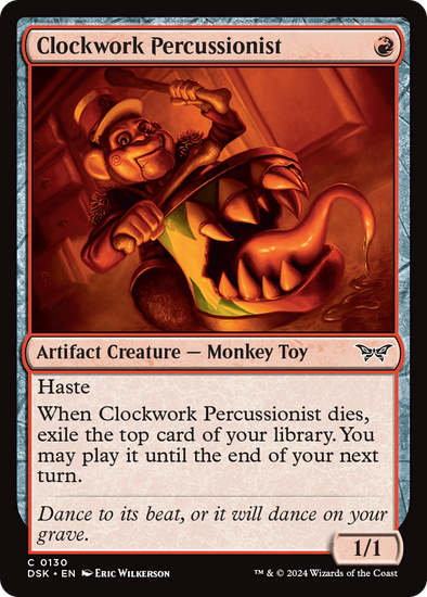 Clockwork Percussionist (DSK)