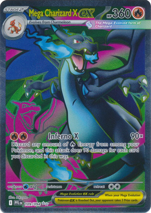 Mega Charizard X ex - 109/094 - Ultra Rare