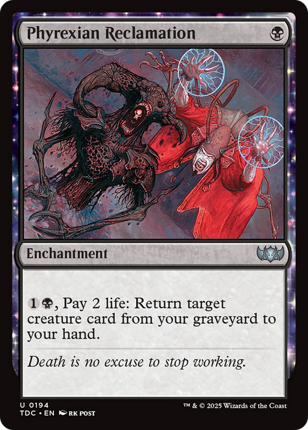 Phyrexian Reclamation (TDC)