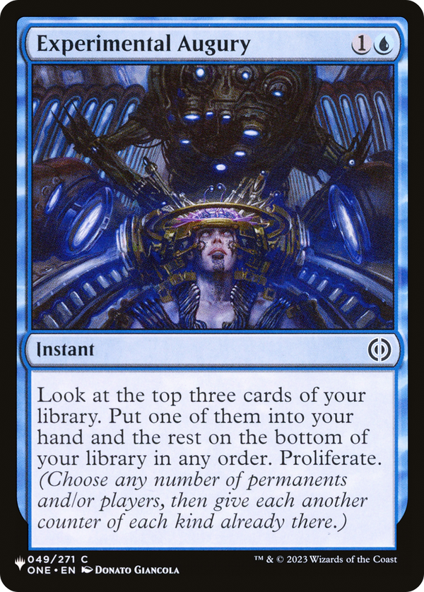 Experimental Augury - ONE Reprint (PLST)