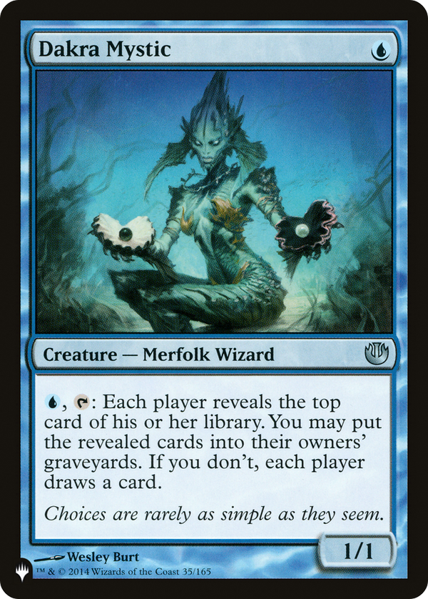 Dakra Mystic - JOU Reprint (PLST)