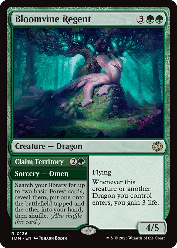 Bloomvine Regent // Claim Territory (TDM)
