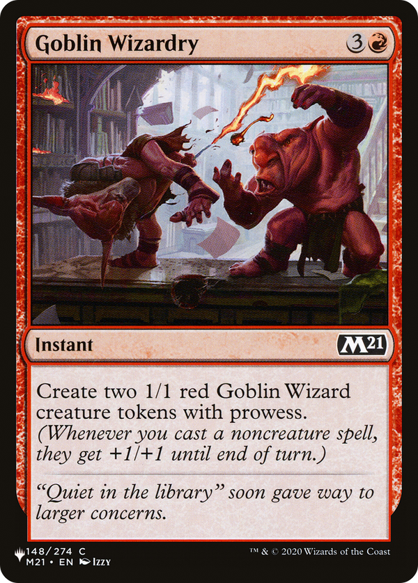 Goblin Wizardry - M21 Reprint (PLST)