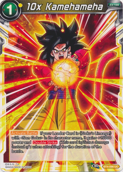 10x Kamehameha - BT4-096 - Common (Foil) available at 401 Games Canada