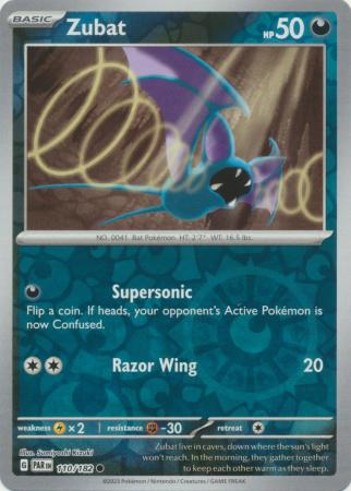 Zubat - 110/182 - Common - Reverse Holo available at 401 Games Canada
