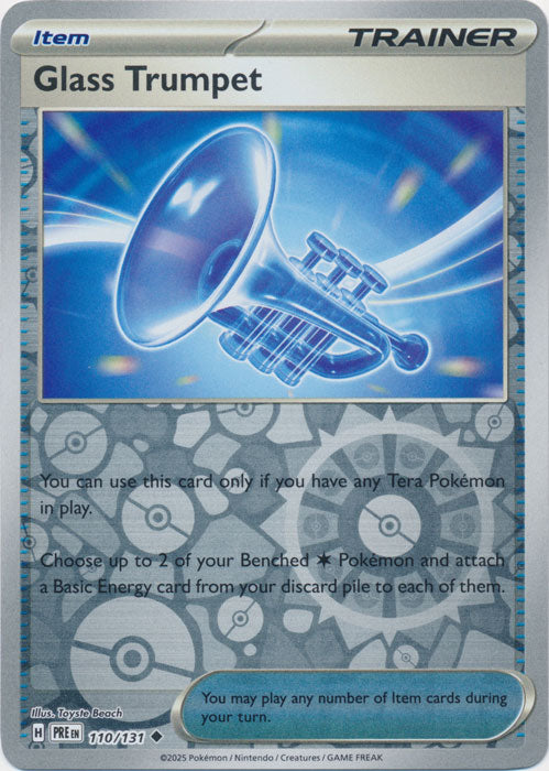Glass Trumpet - 110/131 - Uncommon - Reverse Holo